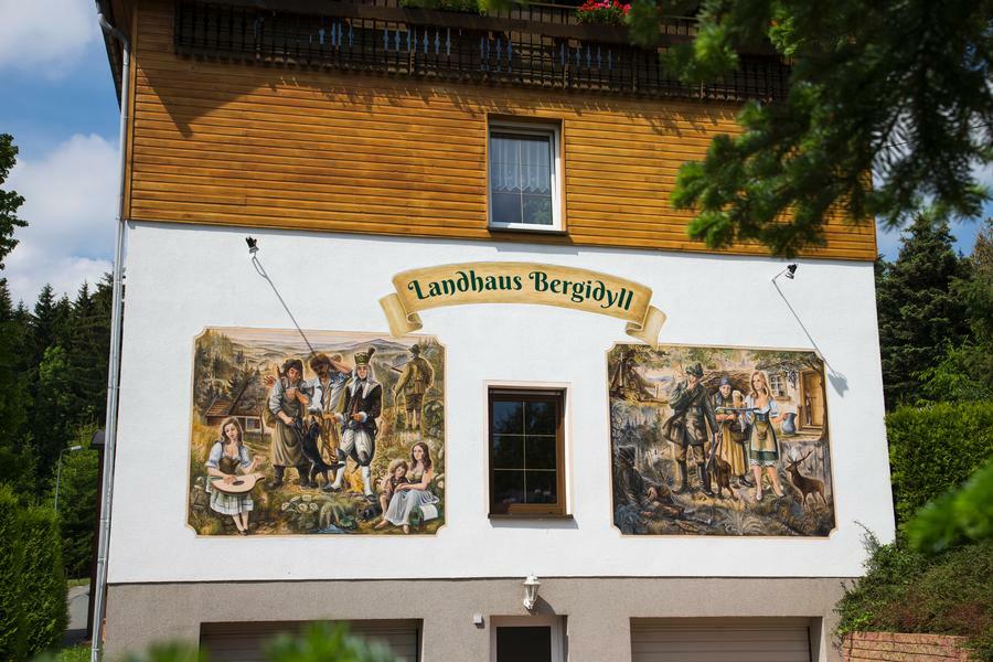 Landhaus Bergidyll Bärenstein エクステリア 写真