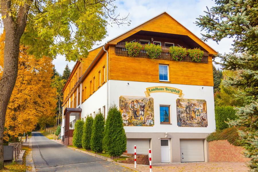 Landhaus Bergidyll Bärenstein エクステリア 写真